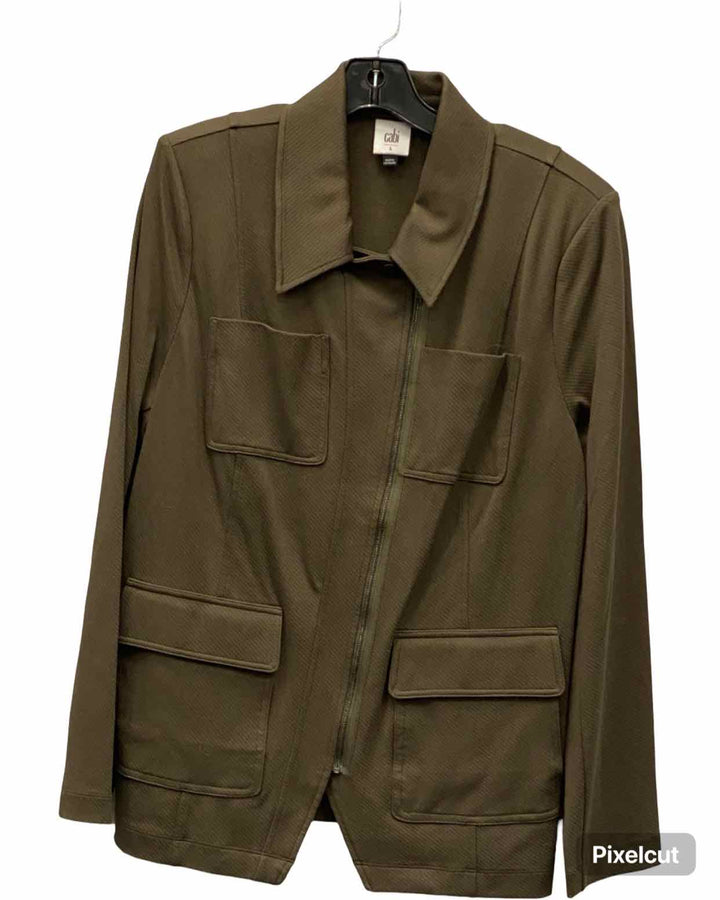 Cabi Size L Green Jacket