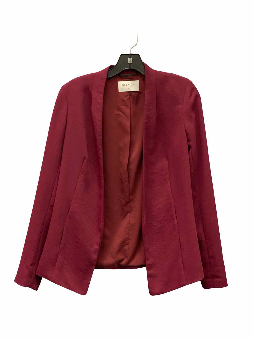 Babaton Size 4 Burgundy Blazer