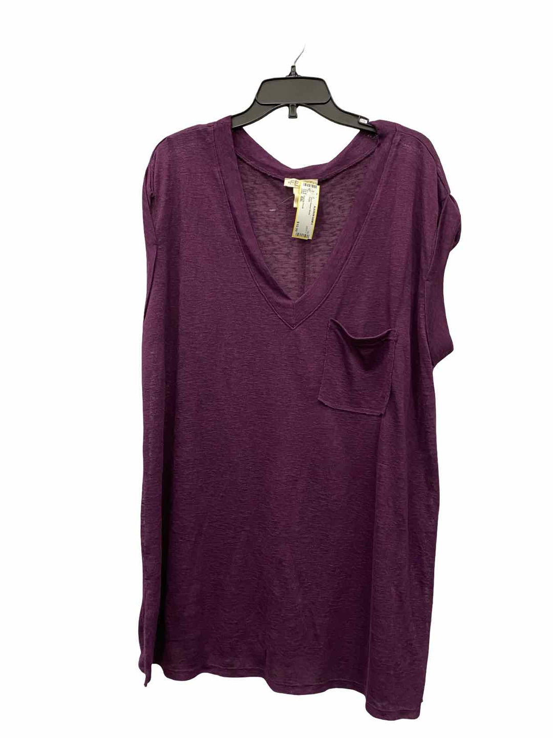 Festi by Torrid Size XXL Purple Short Sleeve Shirts
