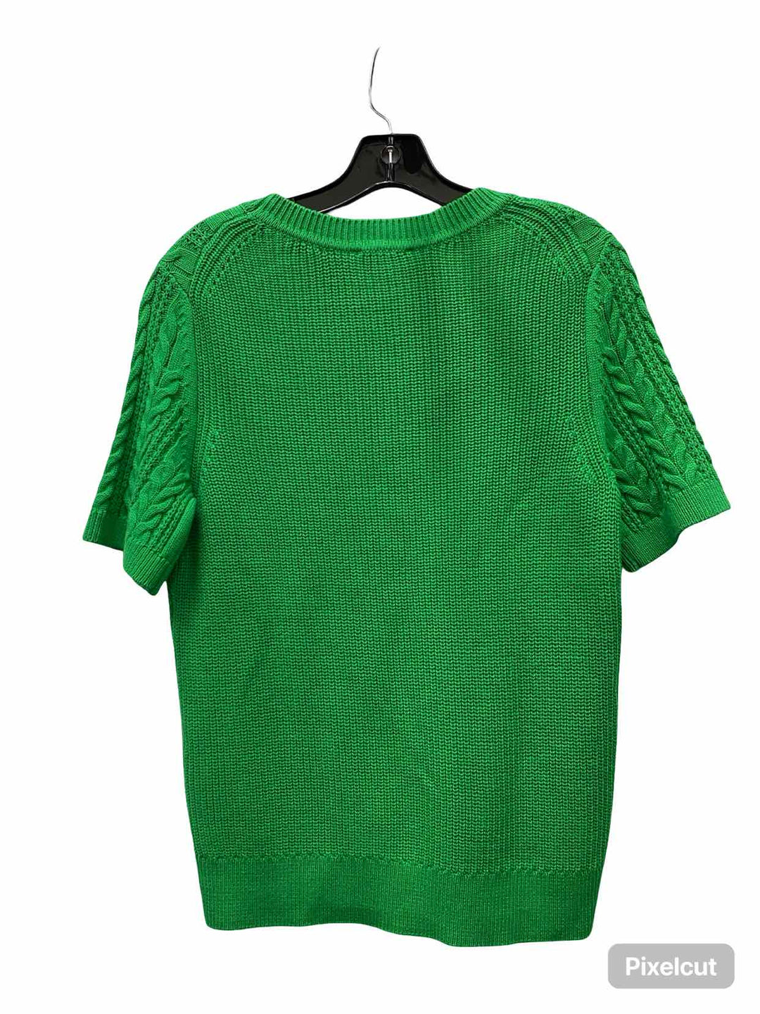 Nautica Size M Green Knit Short Sleeve Shirts