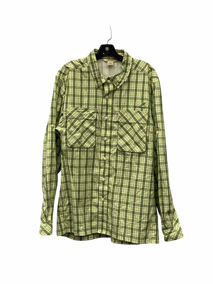 Exofficio Size L Green Long Sleeve Shirts