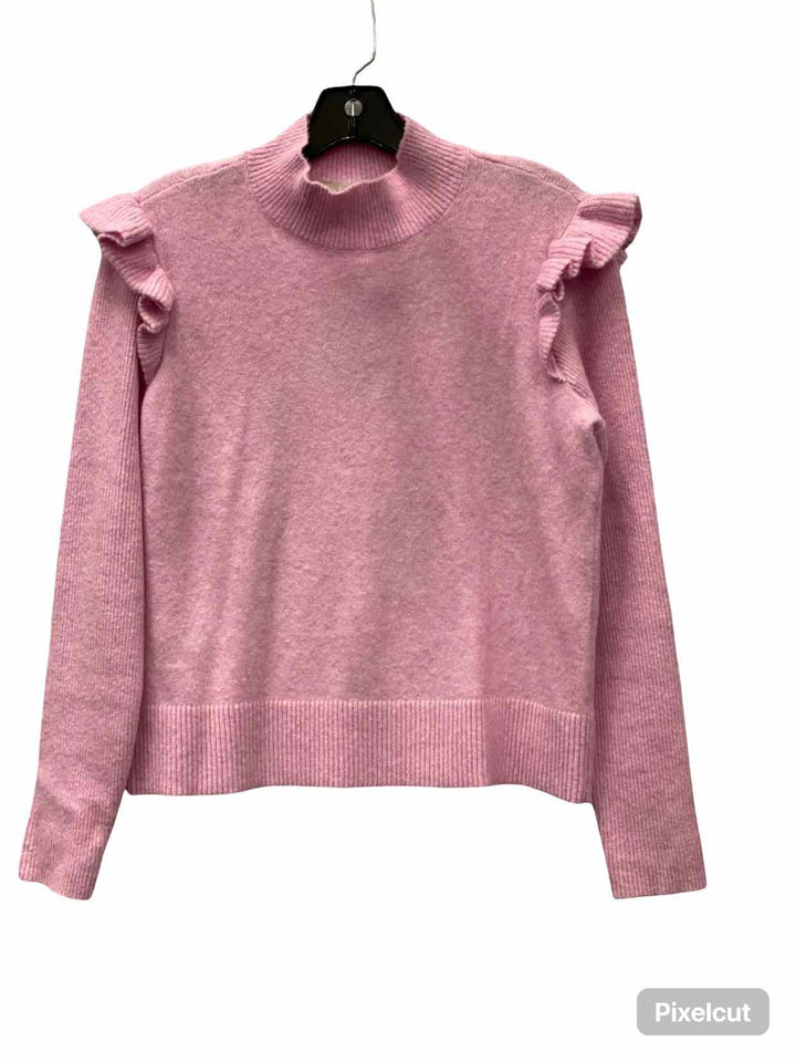 Loft Size L Pink Sweater