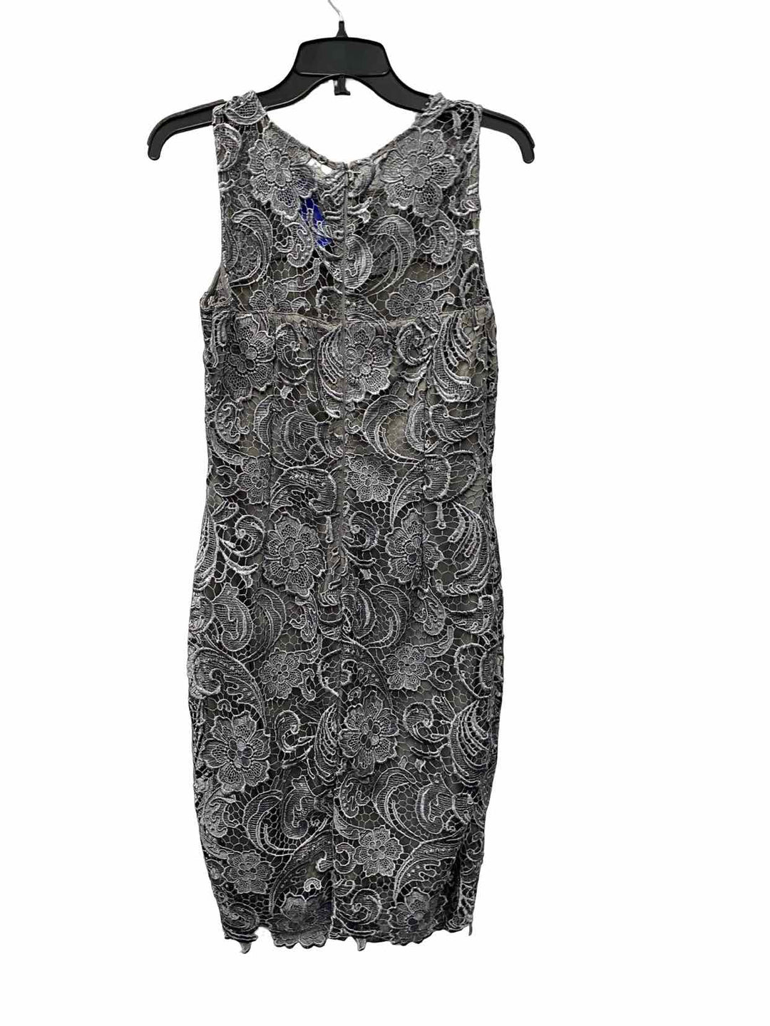 Littlesmilt Size M Gray Lace Dress