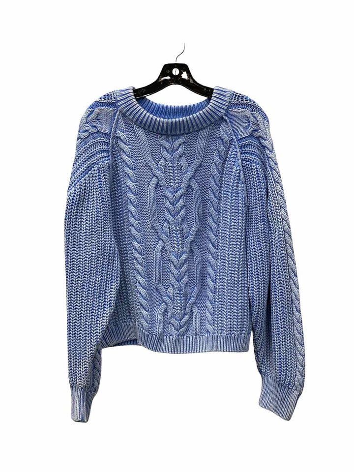 Free People Size M Blue Sweater