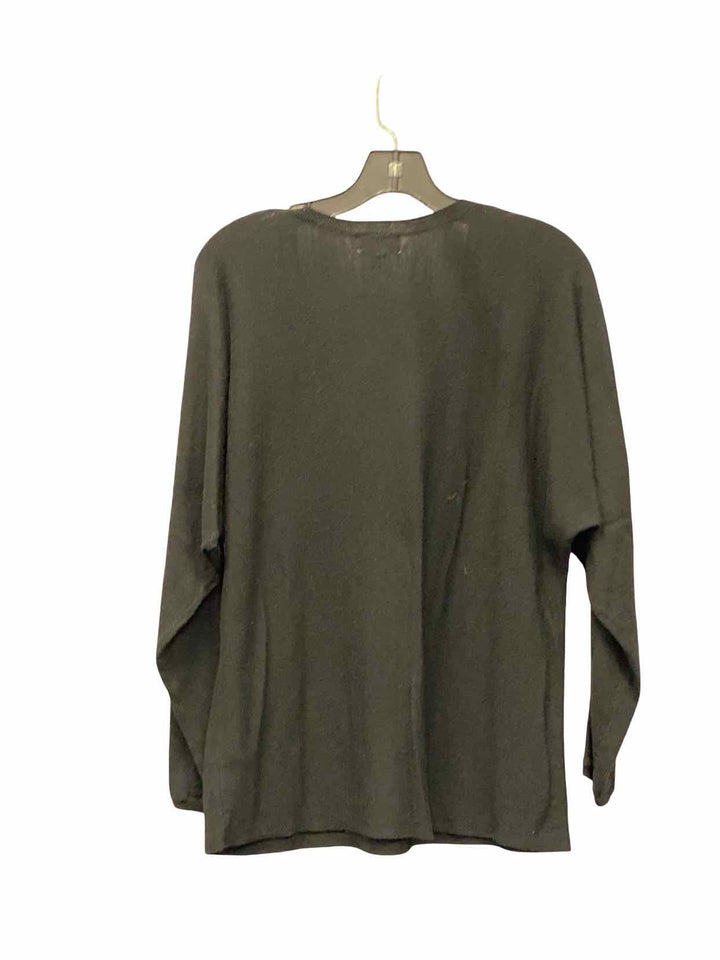 Open Edit Size L Black Sweater