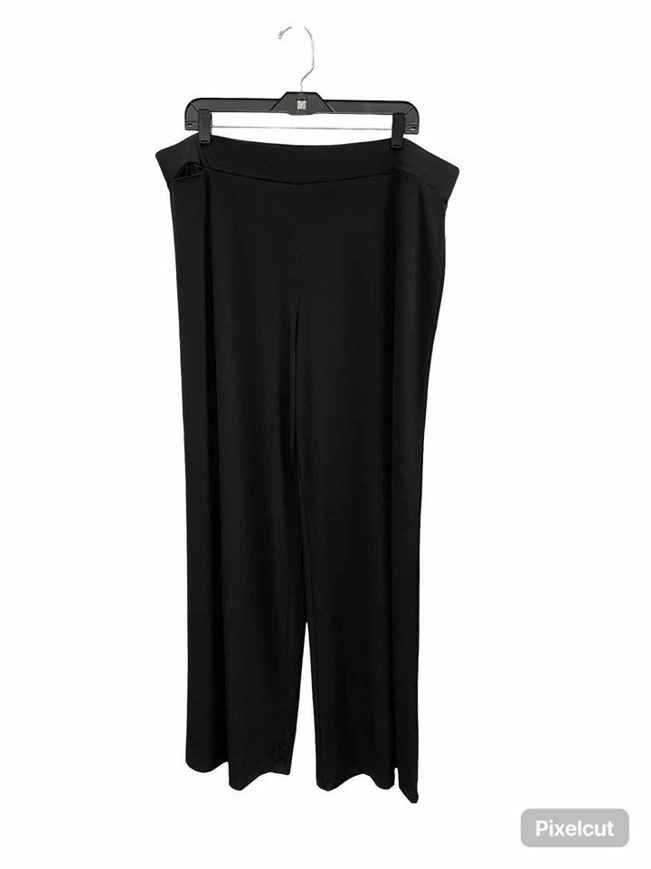 Susan Graver Size XL Black Pants
