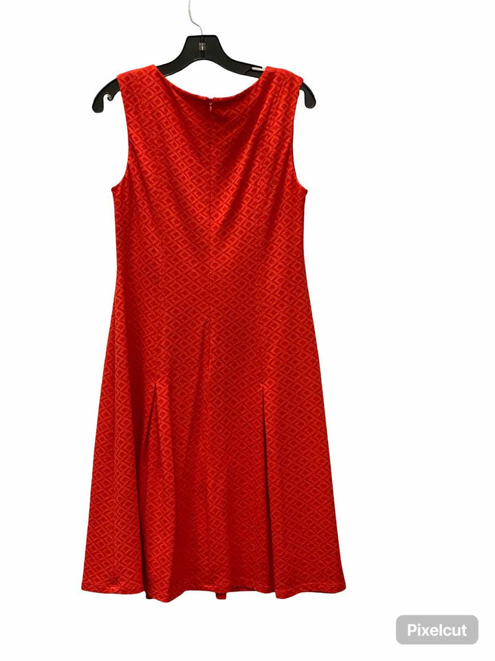 Nine West Size 10 Red Dress