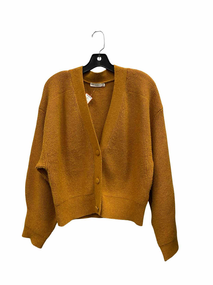 Avec Les Filles Size M Orange Sweater