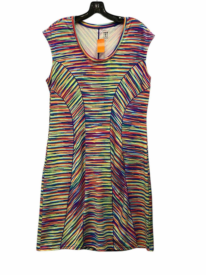 Title Nine Size L Multi-Color Dress