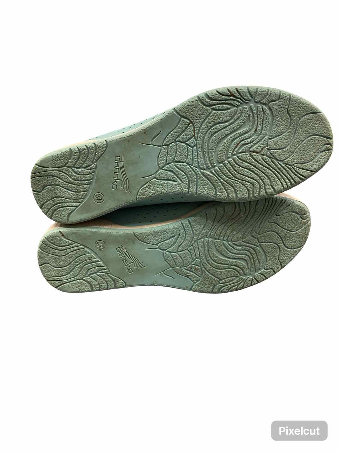 Dansko Shoe Size 37 Blue Leather Orli Sneakers