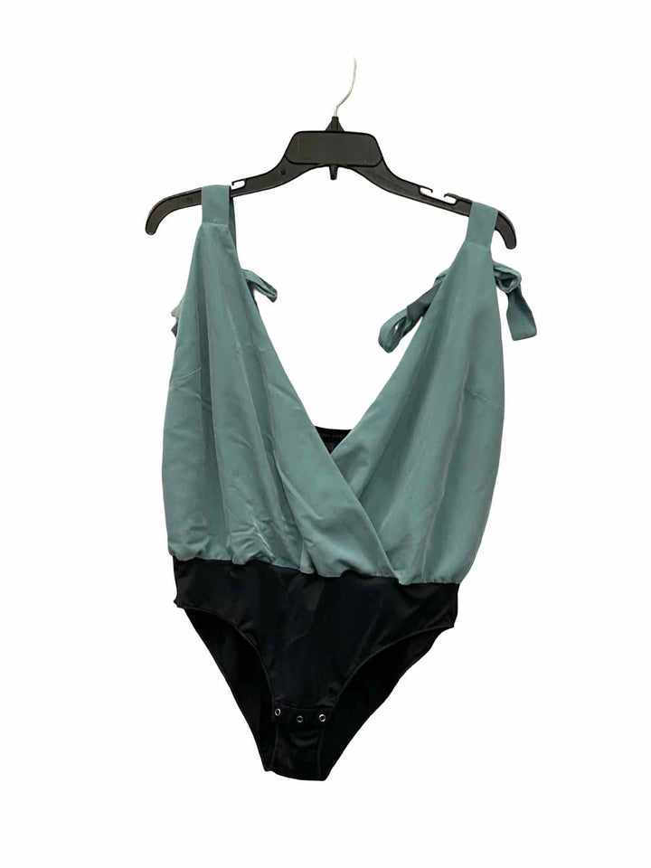 Undress Code Size L Green Blue Tank Top