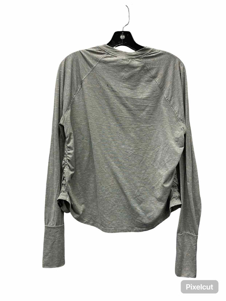 PrAna Size L Gray Athletic Long Sleeve