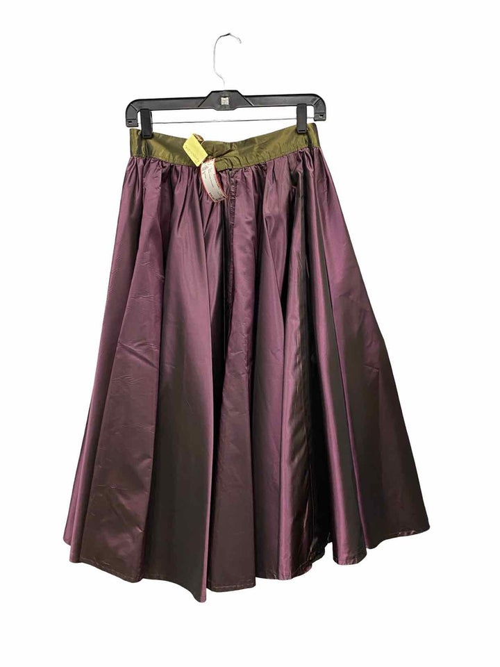 Handmade Size S Green Purple Skirt