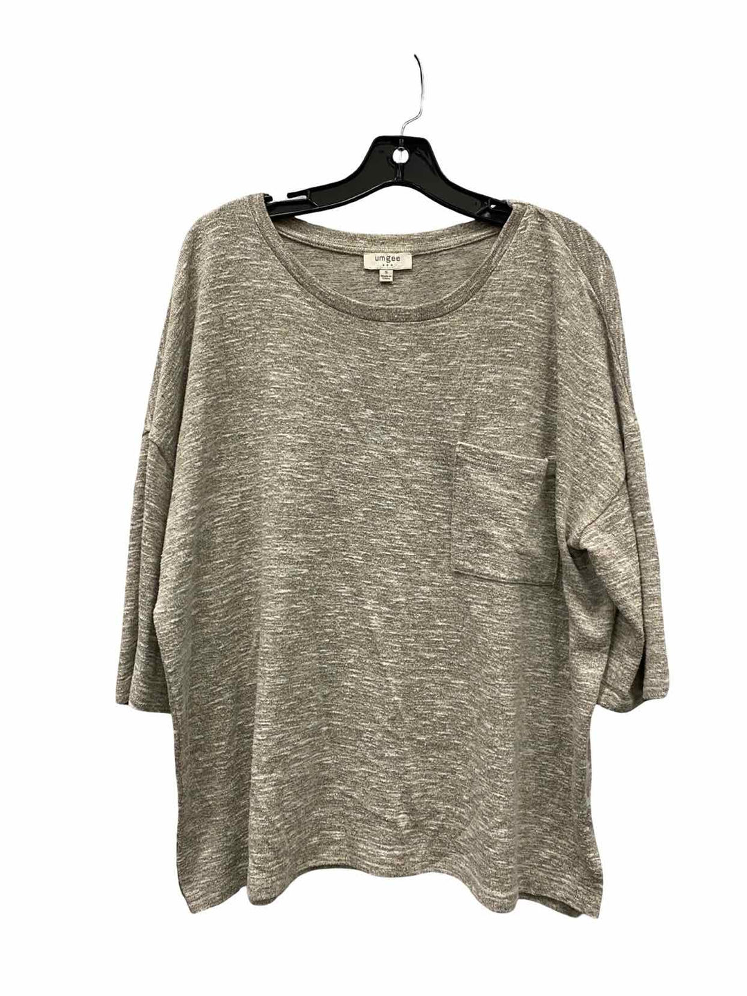 umgee Size S Tan Short Sleeve Shirts
