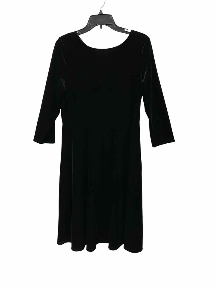 Talbots Size 8 Black Dress