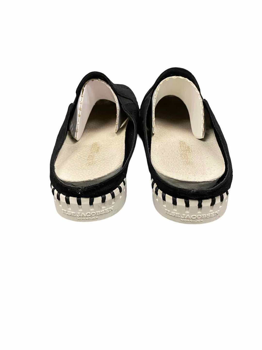 Ilse Jacobsen Shoe Size 40 Black White Tulip 3420 Mule Sneakers
