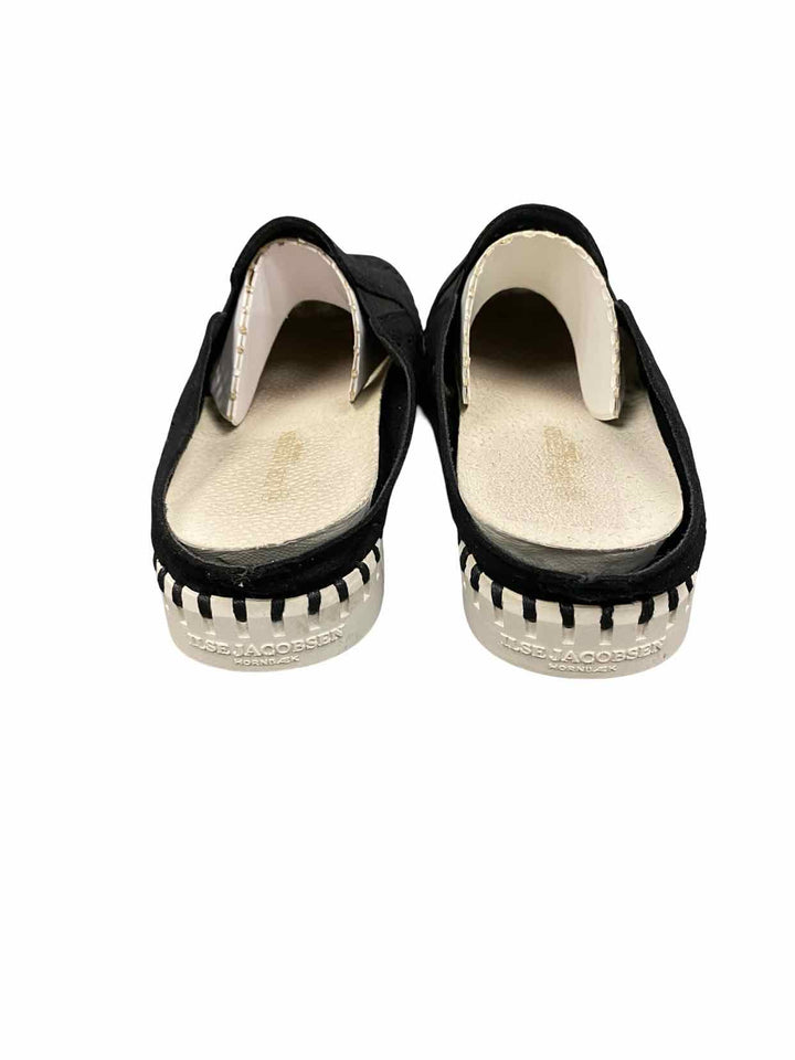 Ilse Jacobsen Shoe Size 40 Black White Tulip 3420 Mule Sneakers