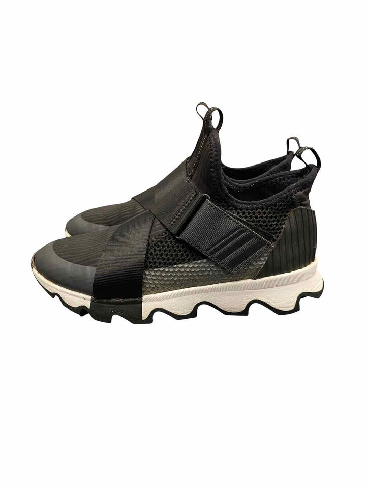 Sorel Shoe Size 7 Black Kinetic Sneakers