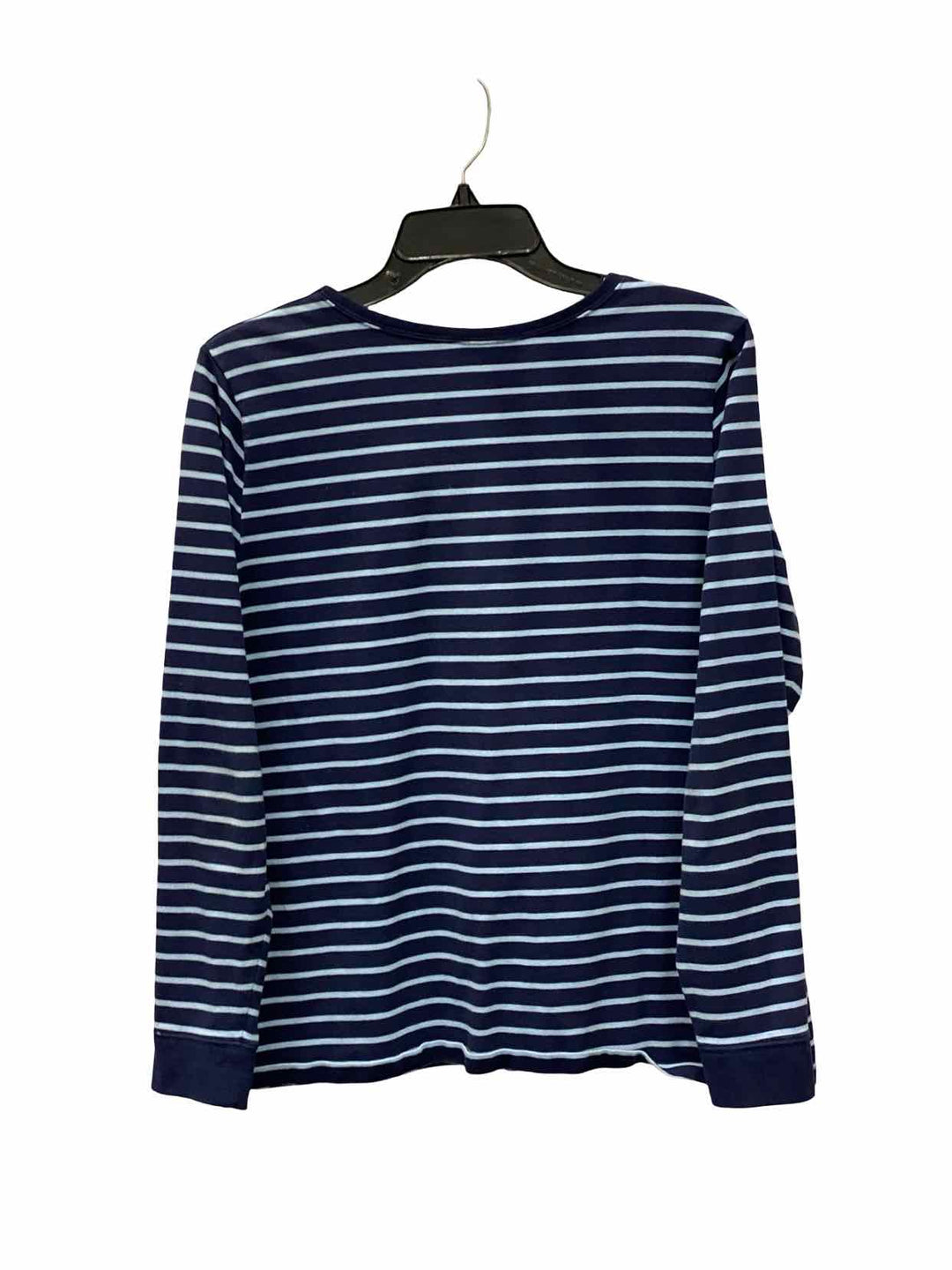 D&Co. Size M Navy light blue Striped Sweater