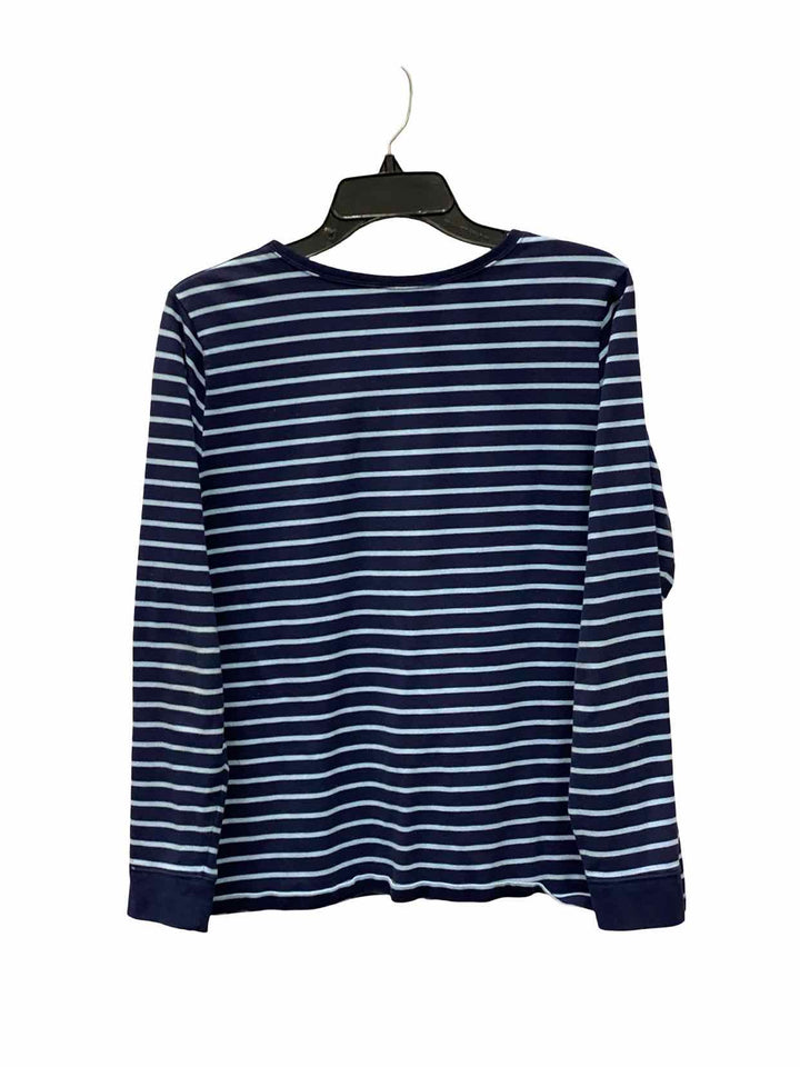 D&Co. Size M Navy light blue Striped Sweater