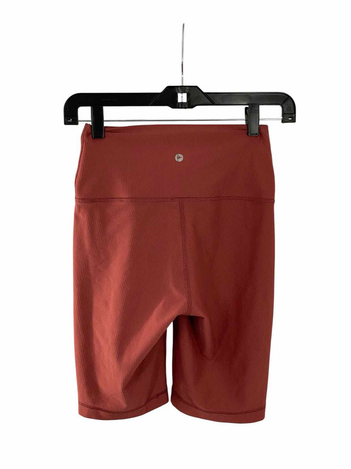 90 Degrees by Reflex Size S Coral Athletic Shorts