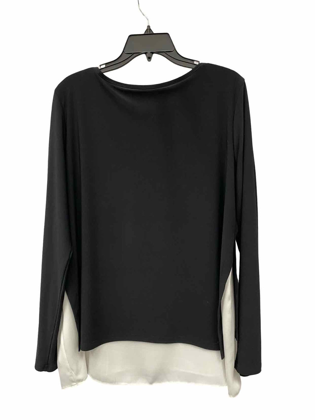 Joseph Ribkoff Size 14 Black White Long Sleeve Shirts