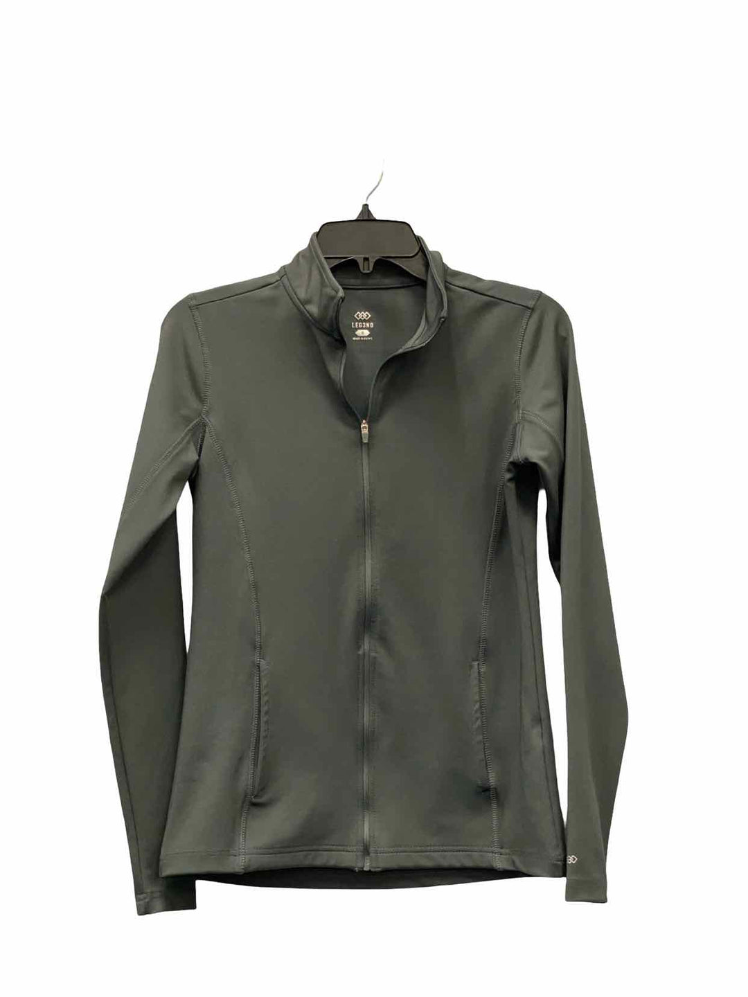 LEG3ND Size S Grey Athletic Jacket