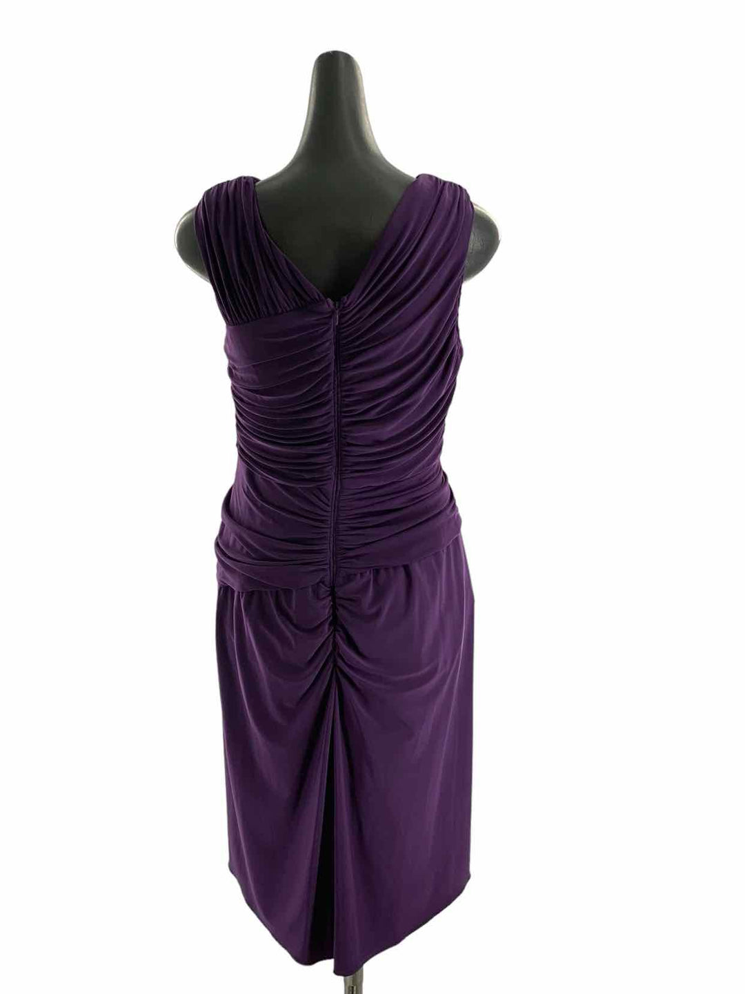 Adriana Papell Size 14 Purple Dress