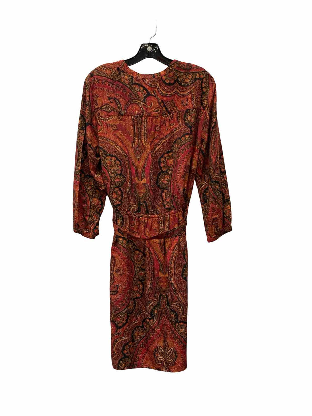 Lucky Brand Size L Red Print Dress