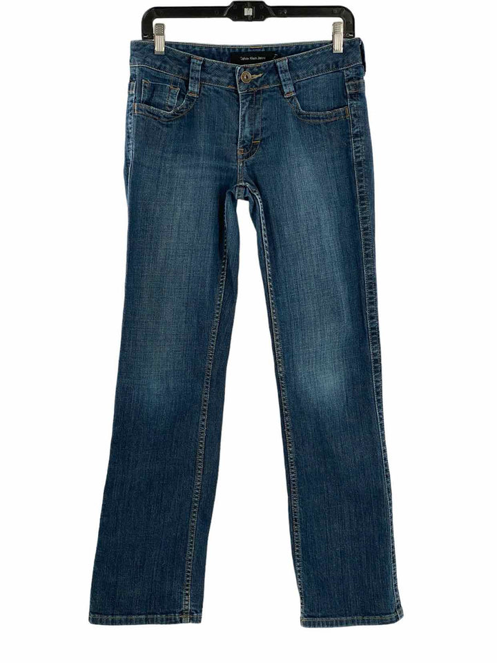 Calvin Klein Size 6 Dark Blue Jeans