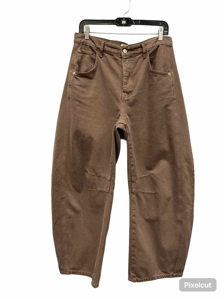 We the Free Size 29 Brown 100% cotton Barrel Jeans