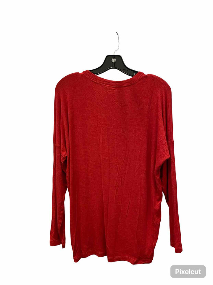 Cabi Size S Red Long Sleeve Shirts