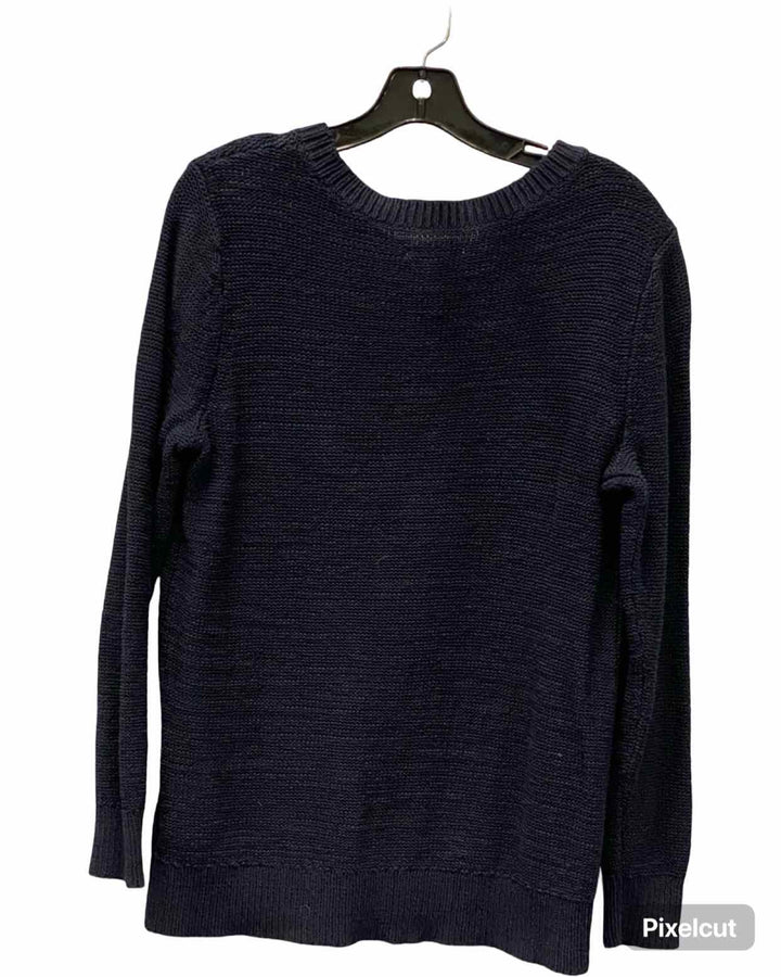 Daily Ritual Size L Navy Sweater