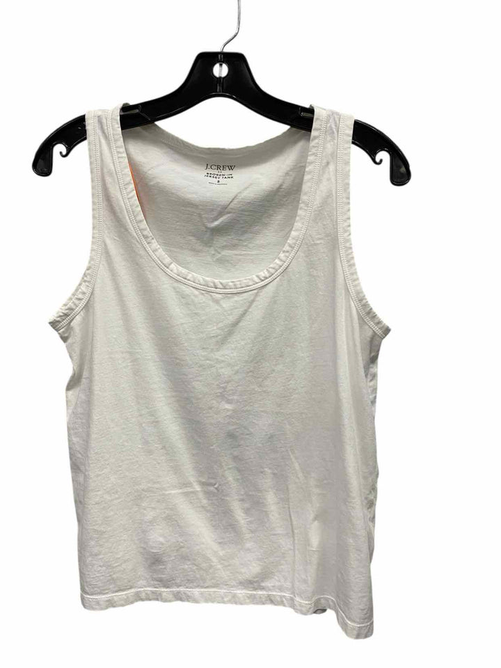 J Crew Size S White Tank Top