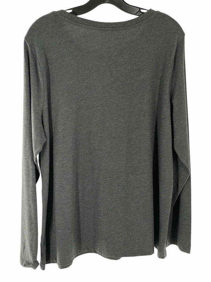 Sonoma Size XXL Grey Christmas Long Sleeve Shirts