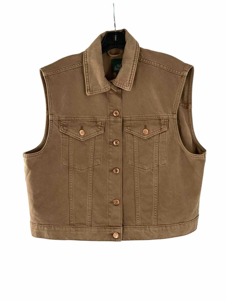 Wild Fable Size XL Brown 100% cotton Vest