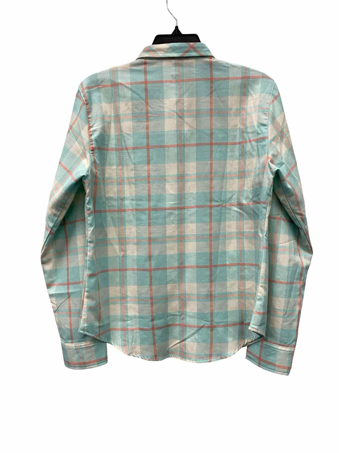Rabbit Size SM Mint green Plaid Long Sleeve Shirts