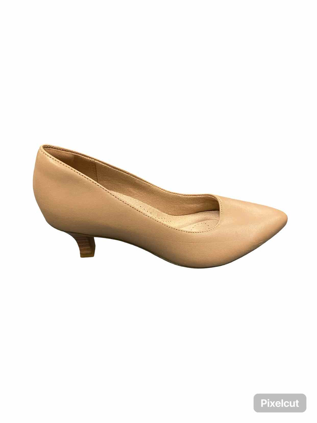 Clarks Shoe Size 7.5 Warm Beige Kepley Vine Pumps