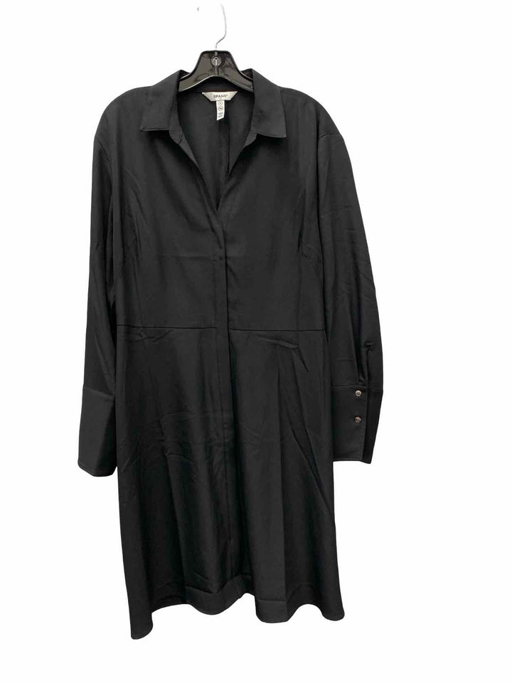 Spanx Size XL Black Dress