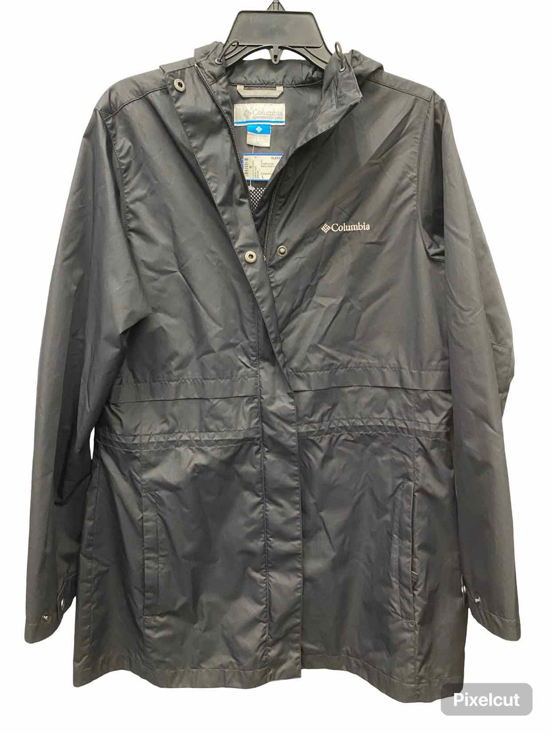 Columbia Size L Black Coat(Long)