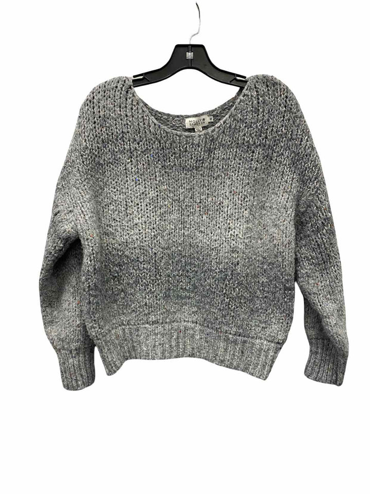 Molly Bracken Size M Grey Sweater