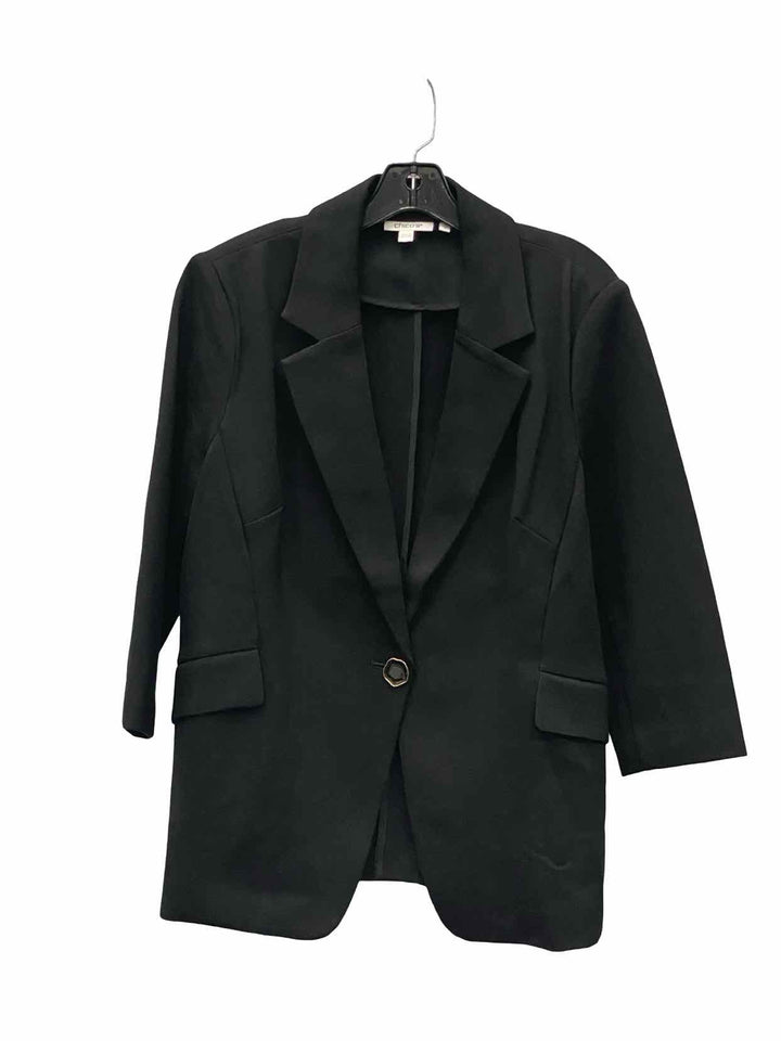 Chico's Size 2(12) Black Blazer