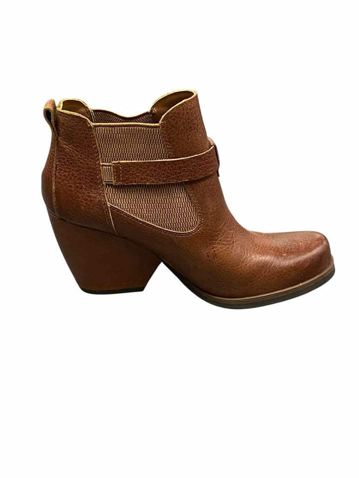 Korks Shoe Size 7.5 Brown Leather Boots(Ankle)