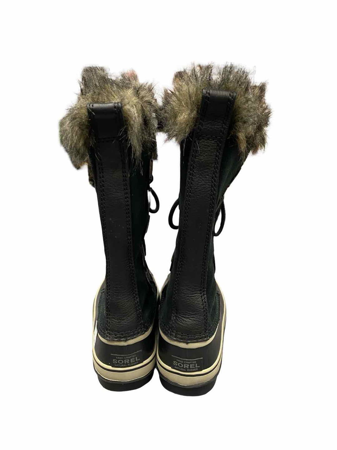Sorel Shoe Size 8 Black Joan of Arctic Waterproof Boots(knee)