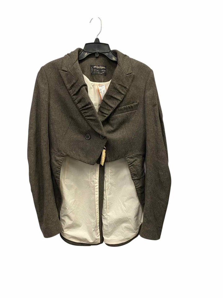 All Saints Size 14 Brown Jacket