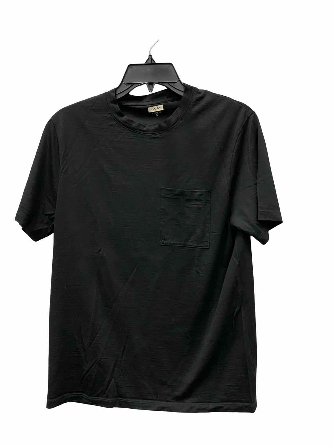 AWAY Size S Black Short Sleeve Shirts