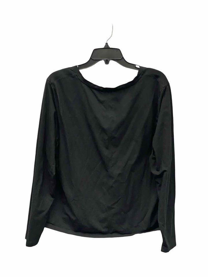 Athleta Size XL Black Long Sleeve Shirts