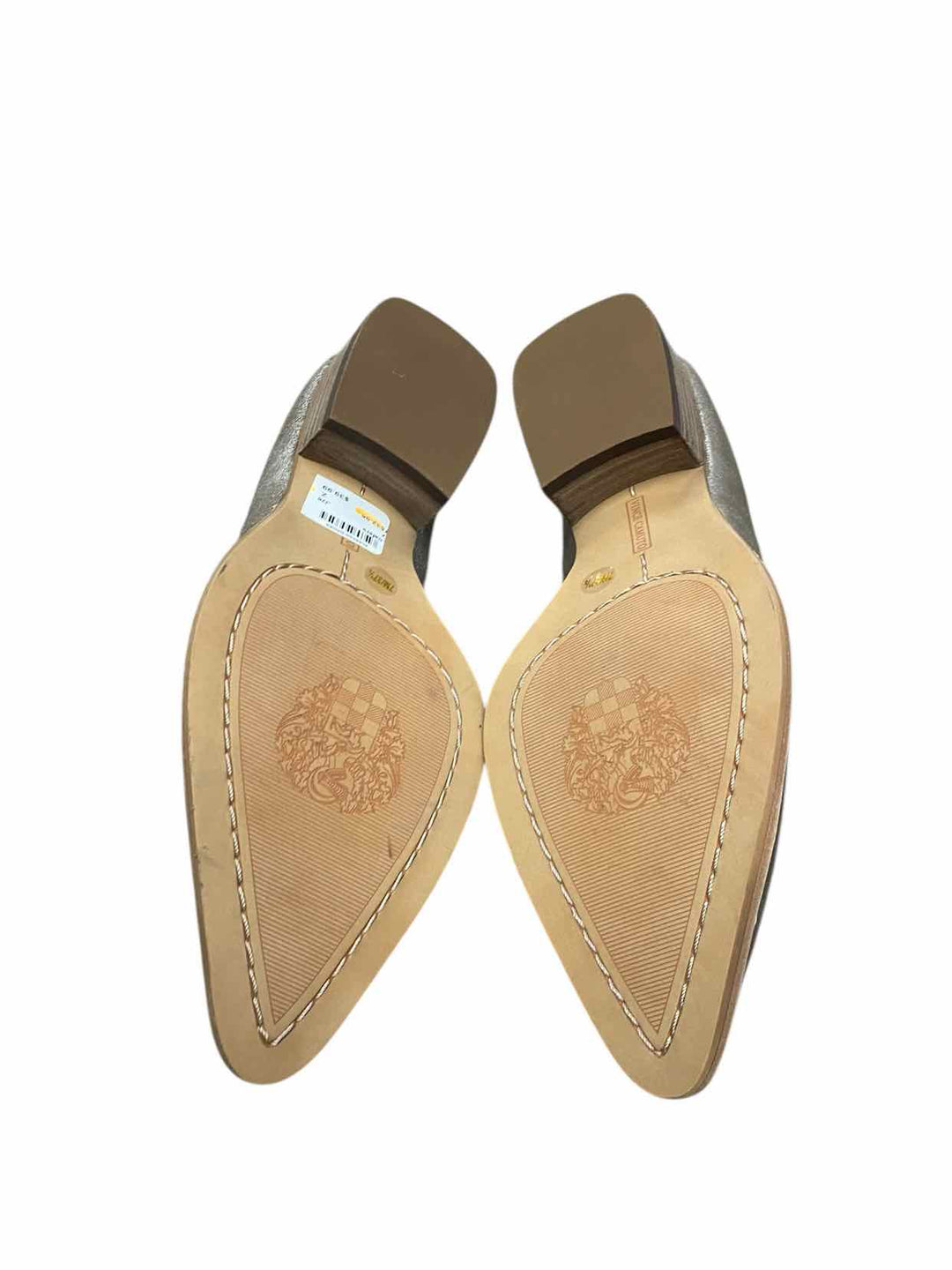 Vince Camuto Shoe Size 7 Silver Loafers