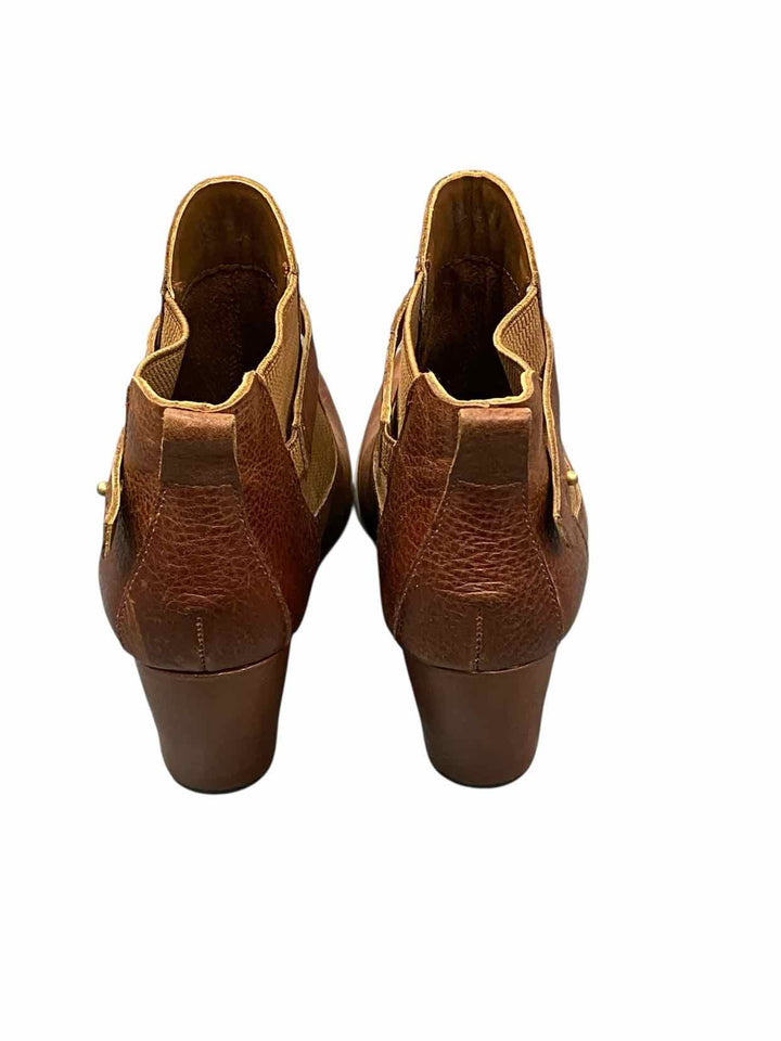 Korks Shoe Size 7.5 Brown Leather Boots(Ankle)
