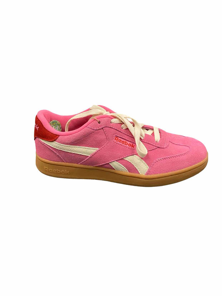 Reebok Shoe Size 7.5 Pink Suede NWOT Forte Lounger Retro Sneakers